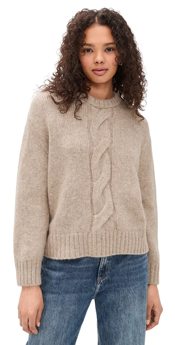 Jenni Kayne Tove Alpaca Pullover Oat | Image 1 Jenni Kayne Tove Alpaca Pullover Oat | Image 1