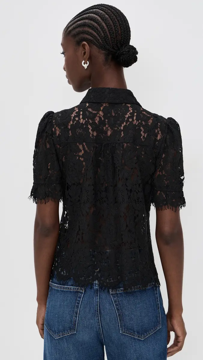 Generation Love Mina Lace Shirt | Thumbnail 3 Generation Love Mina Lace Shirt | Thumbnail 3