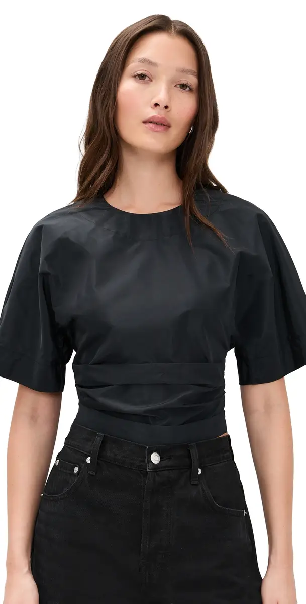 STAUD Michelina Top Black | Image 1 STAUD Michelina Top Black | Image 1