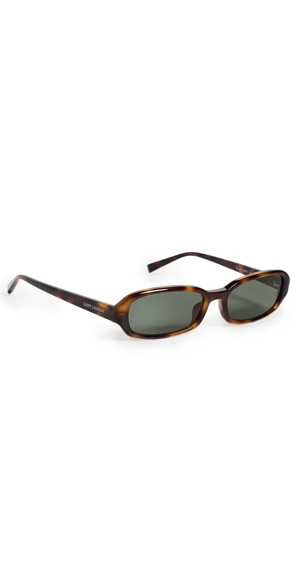 Saint Laurent SL 872 Erin Sunglasses Havana-Havana-Grey One Size | Image 1 Saint Laurent SL 872 Erin Sunglasses Havana-Havana-Grey One Size | Image 1