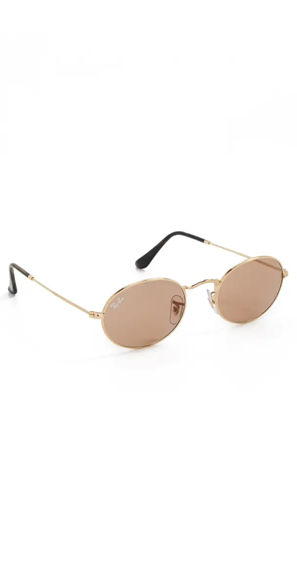 Ray-Ban Oval Sunglasses Arista One Size | Image 1 Ray-Ban Oval Sunglasses Arista One Size | Image 1