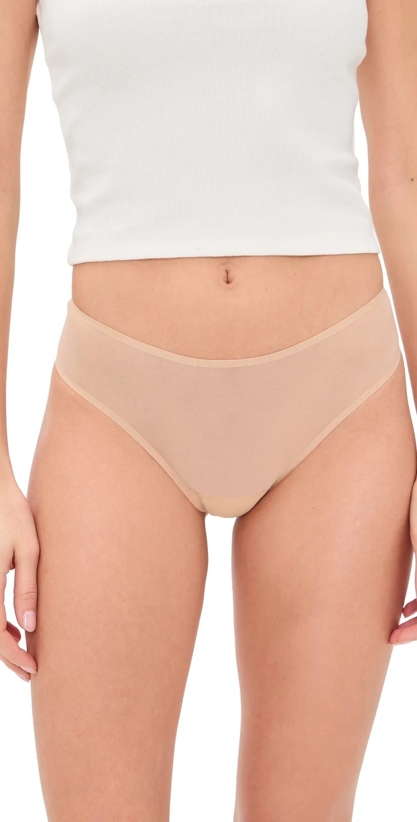 Chic Mesh Thong