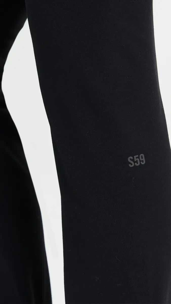 Splits59 Raquel High Waist Airweight Flared Legging 32" Black | Thumbnail 6 Splits59 Raquel High Waist Airweight Flared Legging 32" Black | Thumbnail 6
