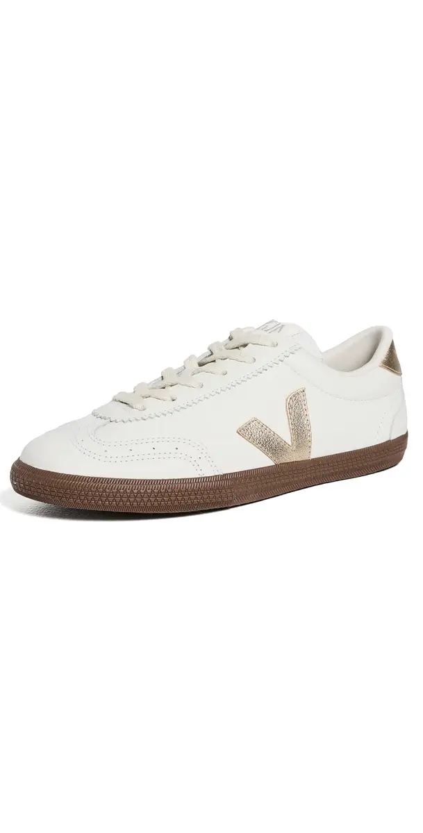 Veja Volley Sneakers White/Platine/Bark | Image 1 Veja Volley Sneakers White/Platine/Bark | Image 1