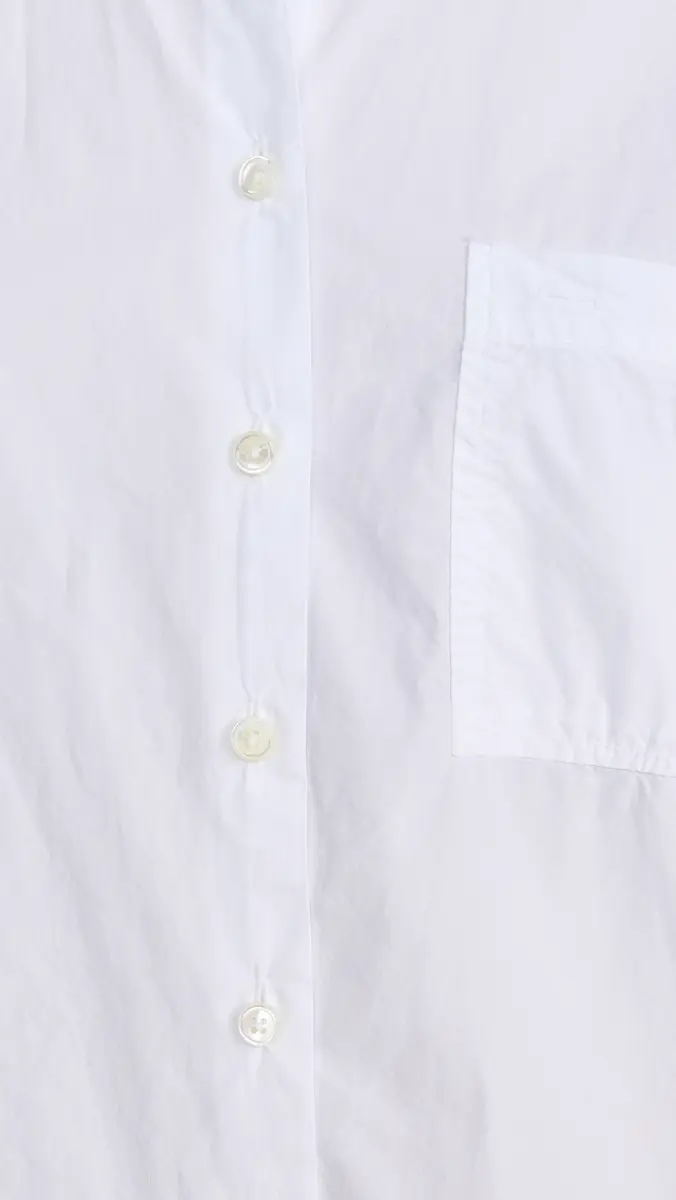 Alex Mill Jo Shirt in Paper Poplin White | Thumbnail 6 Alex Mill Jo Shirt in Paper Poplin White | Thumbnail 6