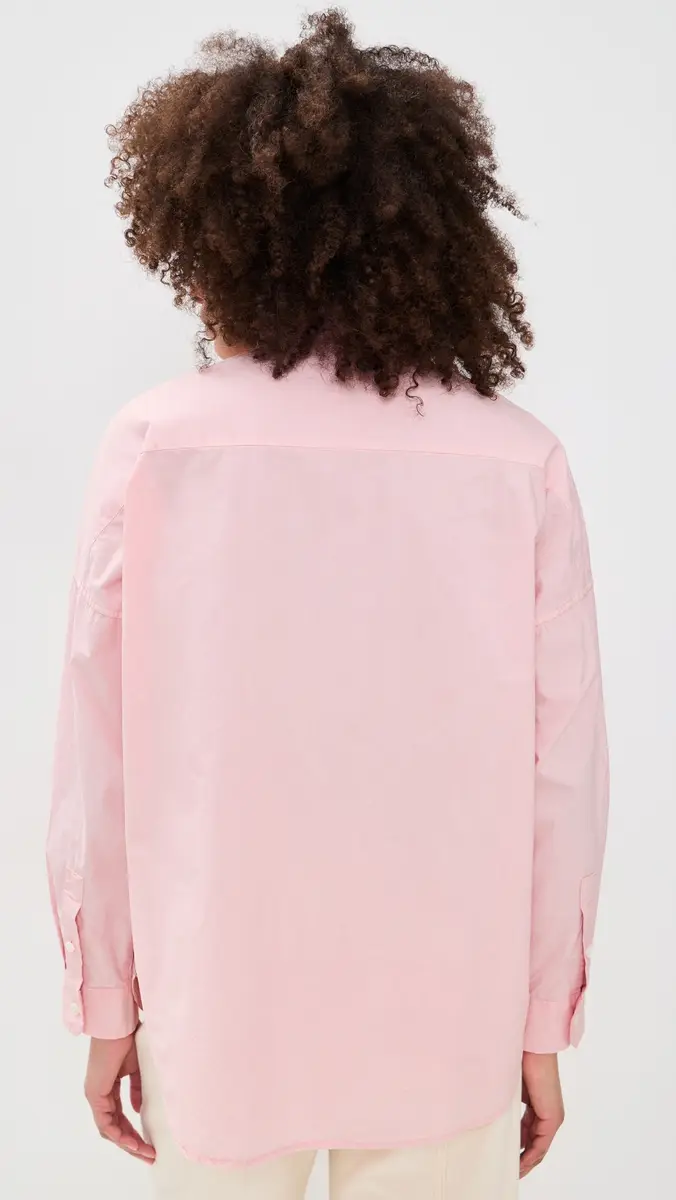 Alex Mill Jo Shirt in Paper Poplin Mary's Rose | Thumbnail 3 Alex Mill Jo Shirt in Paper Poplin Mary's Rose | Thumbnail 3