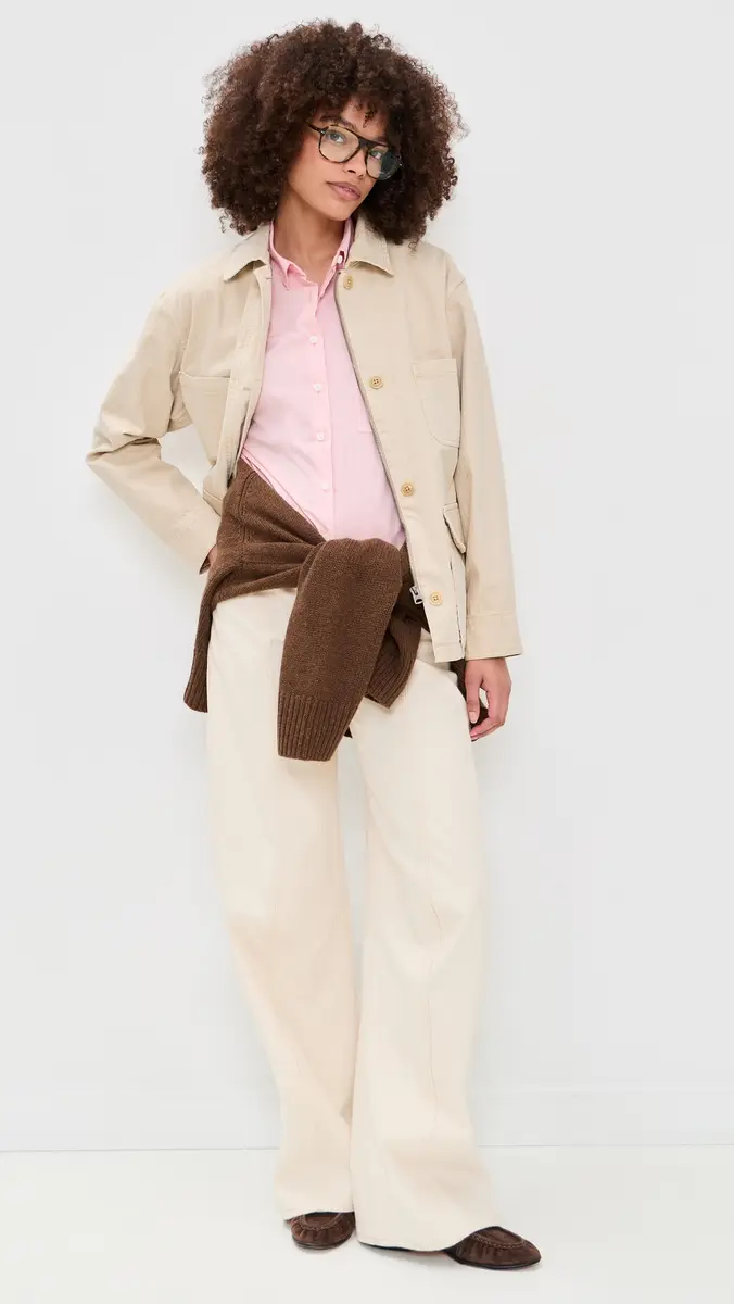 Alex Mill Jo Shirt in Paper Poplin Mary's Rose | Thumbnail 5 Alex Mill Jo Shirt in Paper Poplin Mary's Rose | Thumbnail 5
