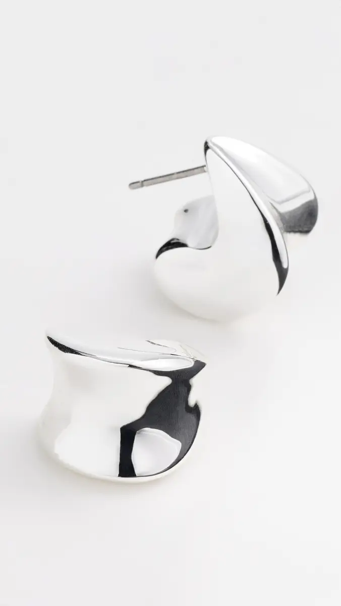 Jenny Bird Paige Puff Hoop Earrings | Thumbnail 4