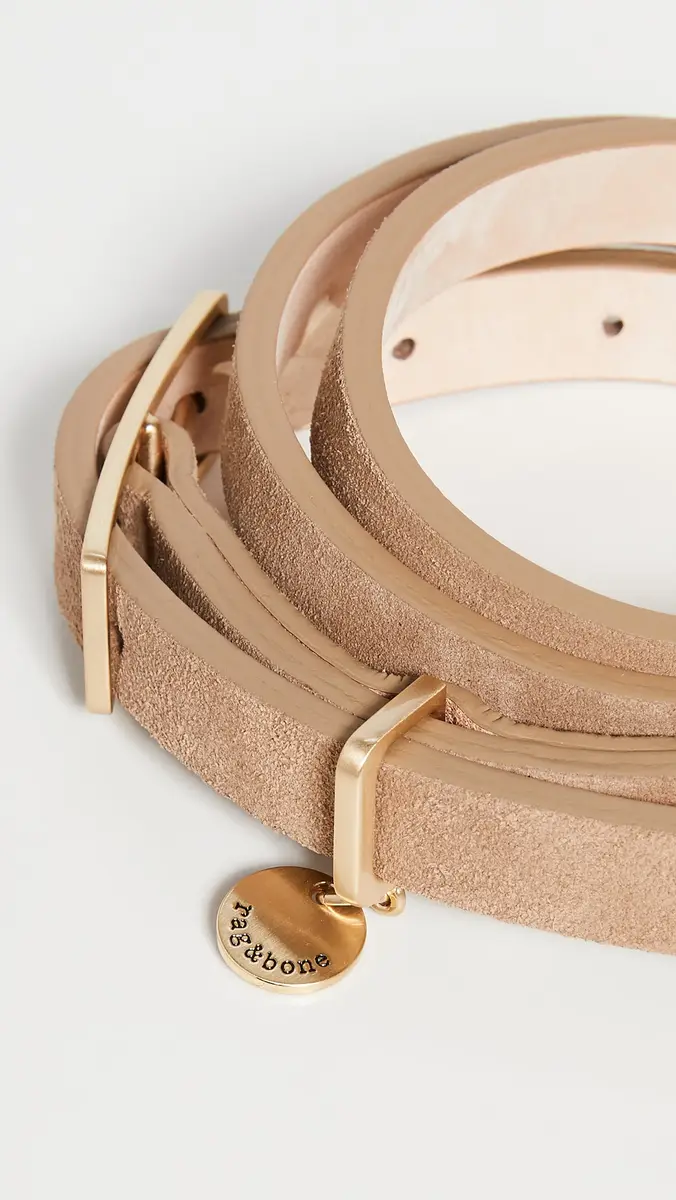 rag & bone Baby Rebound Belt Camel | Thumbnail 4
