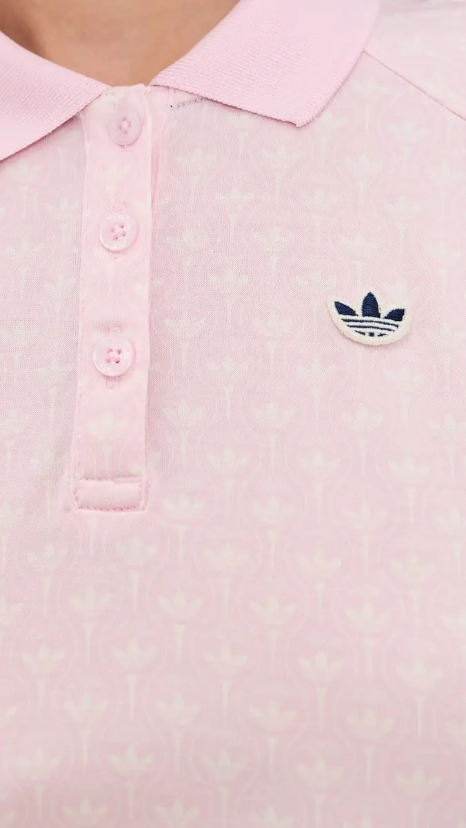 Adidas Golf Originals All Over Trefoil Polo | Thumbnail 6 Adidas Golf Originals All Over Trefoil Polo | Thumbnail 6