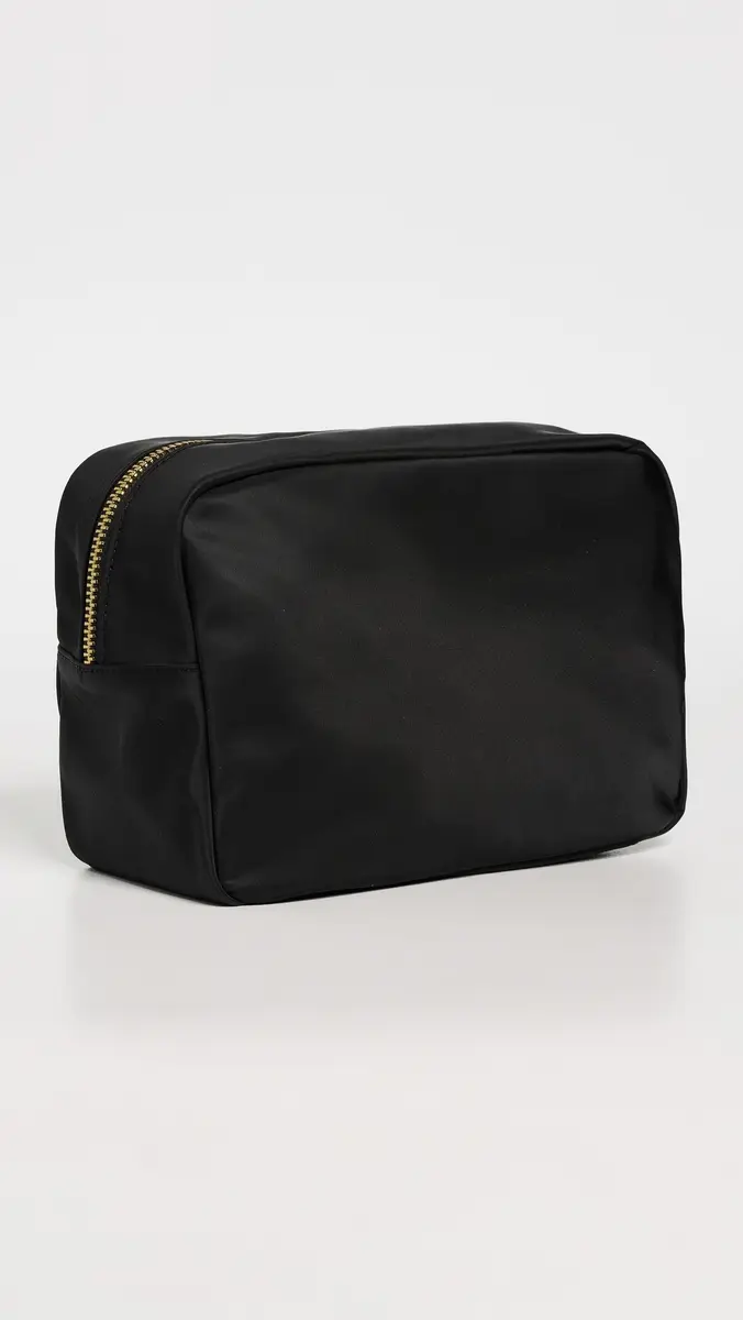 Stoney Clover Lane Girly Things Embroidered Large Pouch Noir One Size | Thumbnail 3