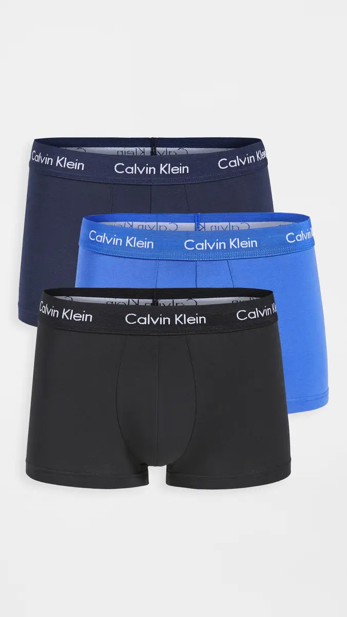 Calvin Klein Underwear Cotton Stretch 3-Pack Low Rise Trunks | Thumbnail 2 Calvin Klein Underwear Cotton Stretch 3-Pack Low Rise Trunks | Thumbnail 2