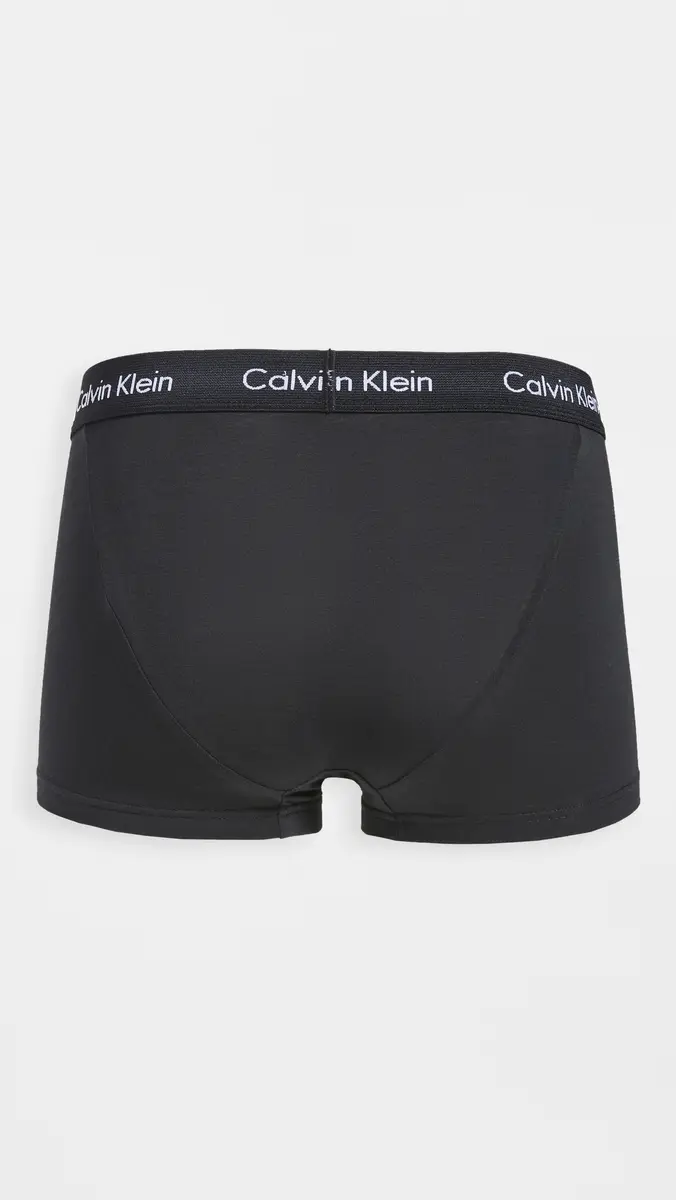 Calvin Klein Underwear Cotton Stretch 3-Pack Low Rise Trunks | Thumbnail 4 Calvin Klein Underwear Cotton Stretch 3-Pack Low Rise Trunks | Thumbnail 4