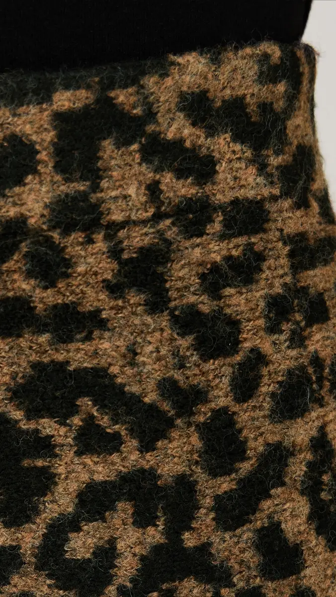 LE BOP Cheetah A-Line Skirt | Thumbnail 6 LE BOP Cheetah A-Line Skirt | Thumbnail 6