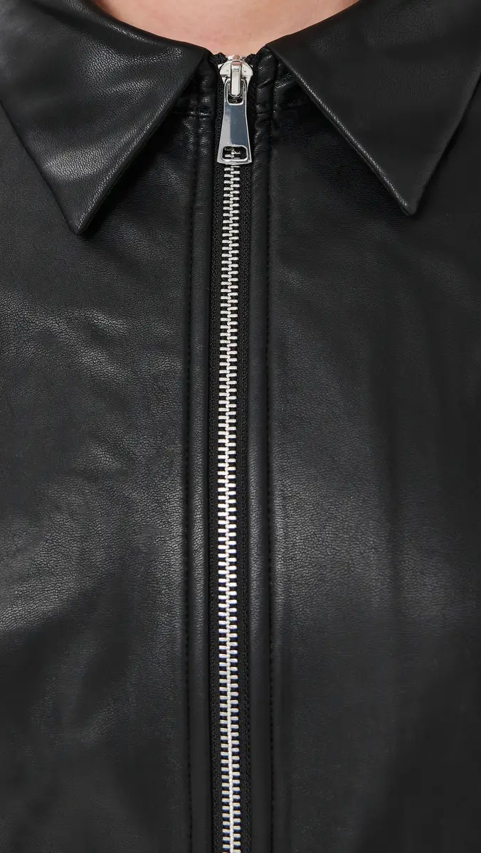 LE BOP Sloane Faux Leather Dress | Thumbnail 6 LE BOP Sloane Faux Leather Dress | Thumbnail 6