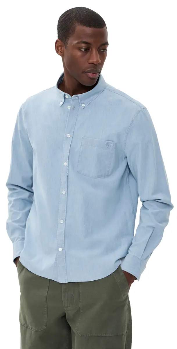 Profile Fox Regular Shirt Pure Blue Profile Fox Regular Shirt Pure Blue