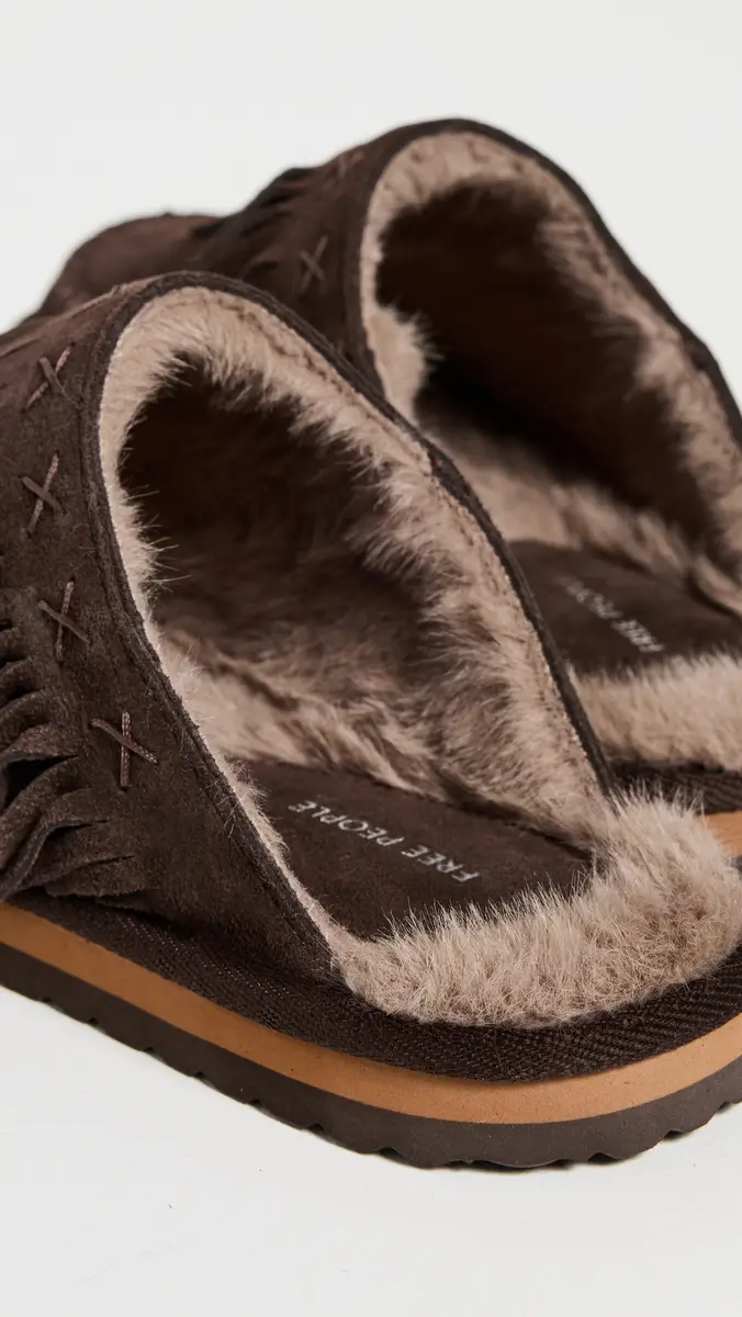 Free People Fallon Fringe Mules | Thumbnail 4