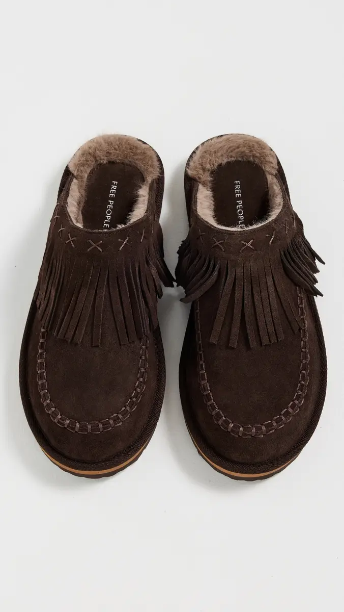 Free People Fallon Fringe Mules | Thumbnail 5