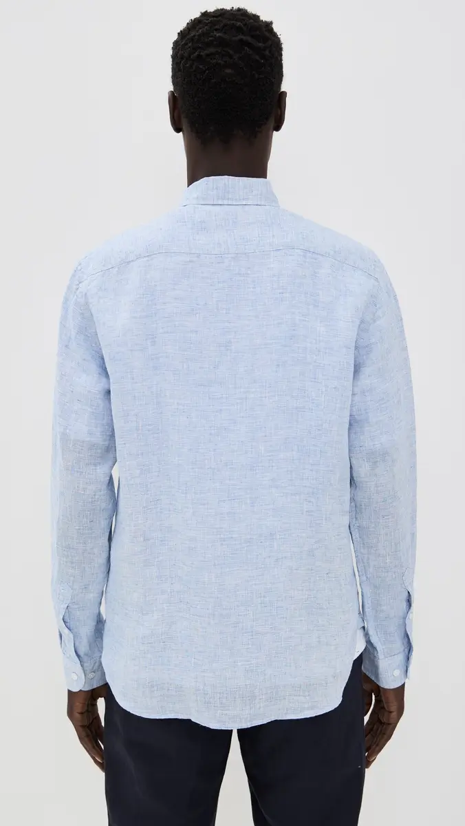 Orlebar Brown Giles Linen Button Down Shirt | Thumbnail 3 Orlebar Brown Giles Linen Button Down Shirt | Thumbnail 3