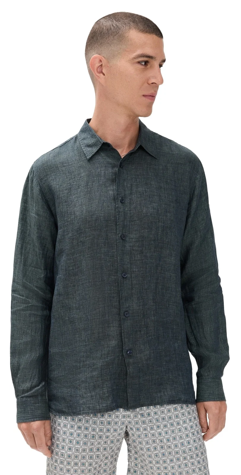Justin Lino Stitched Button Down Justin Lino Stitched Button Down