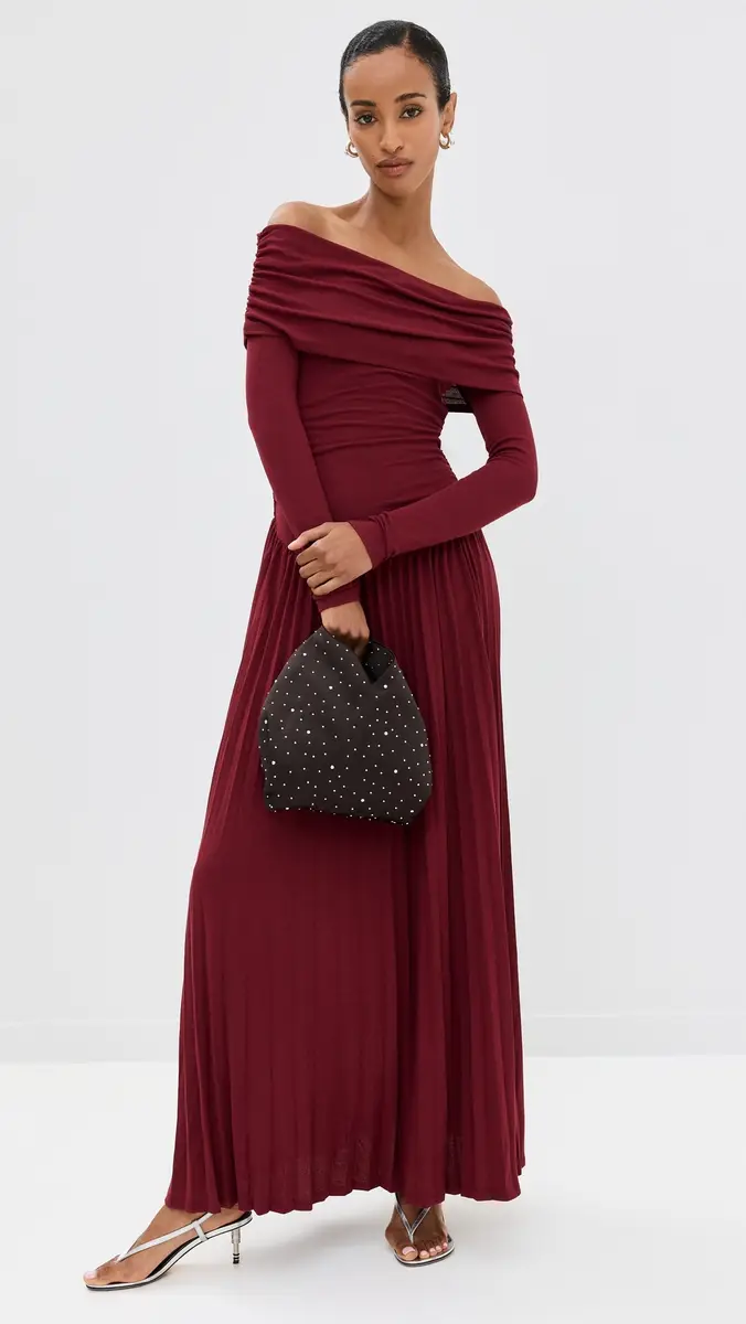 LIONESS Field of Dreams Long Sleeve Maxi Dress | Thumbnail 6