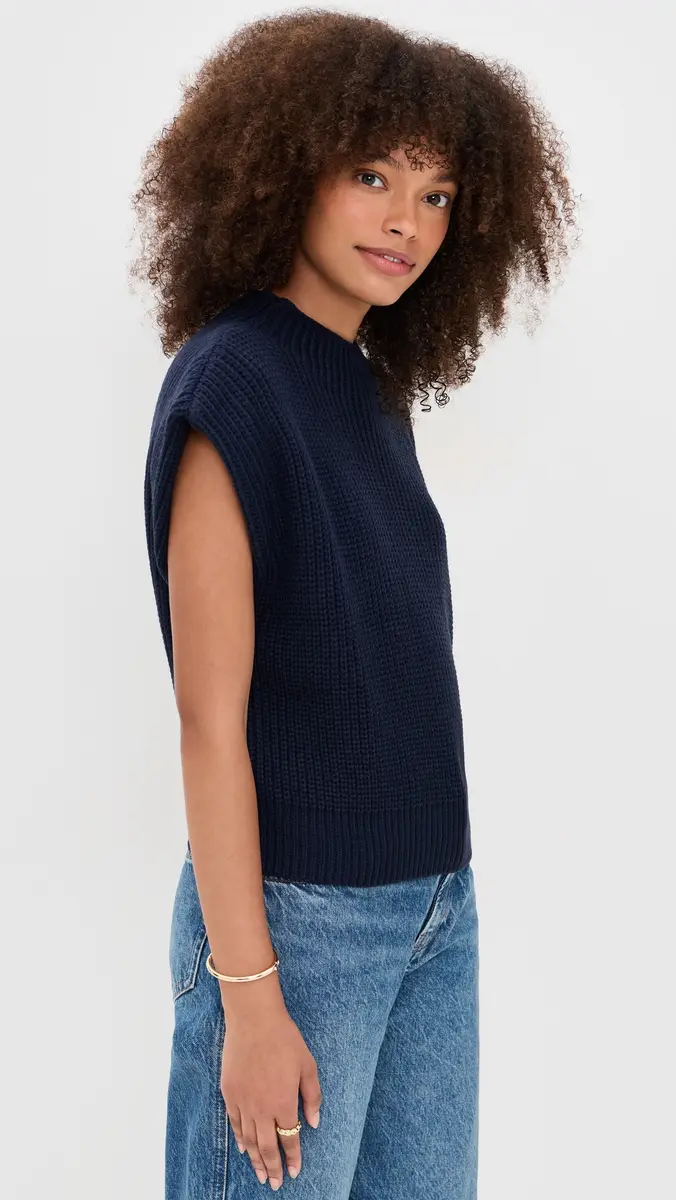 En Saison Karalie Knit Top Navy | Thumbnail 4 En Saison Karalie Knit Top Navy | Thumbnail 4