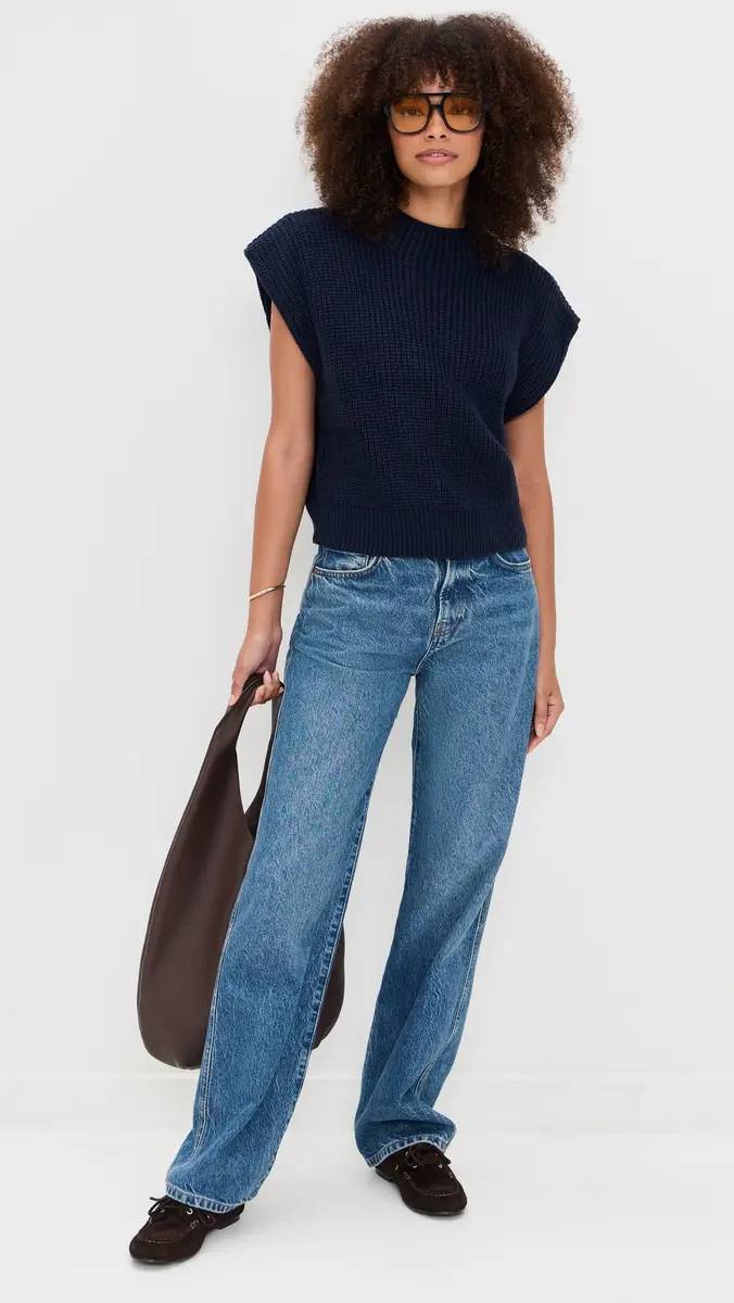 En Saison Karalie Knit Top Navy | Thumbnail 5 En Saison Karalie Knit Top Navy | Thumbnail 5