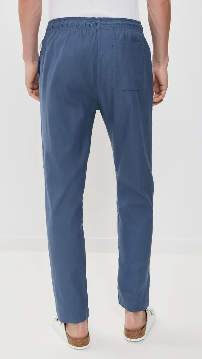 Onia Stretch Linen Pull-On Pants | Thumbnail 3 Onia Stretch Linen Pull-On Pants | Thumbnail 3
