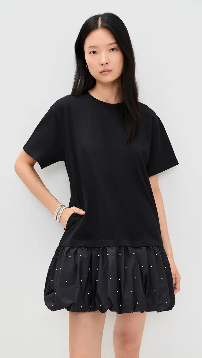 Sea Alberta Pearl T-Shirt Dress Black | Thumbnail 2 Sea Alberta Pearl T-Shirt Dress Black | Thumbnail 2