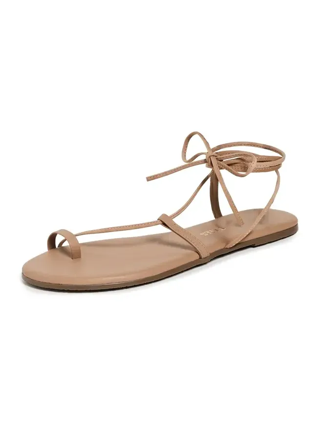TKEES Jo Lace Up Sandals