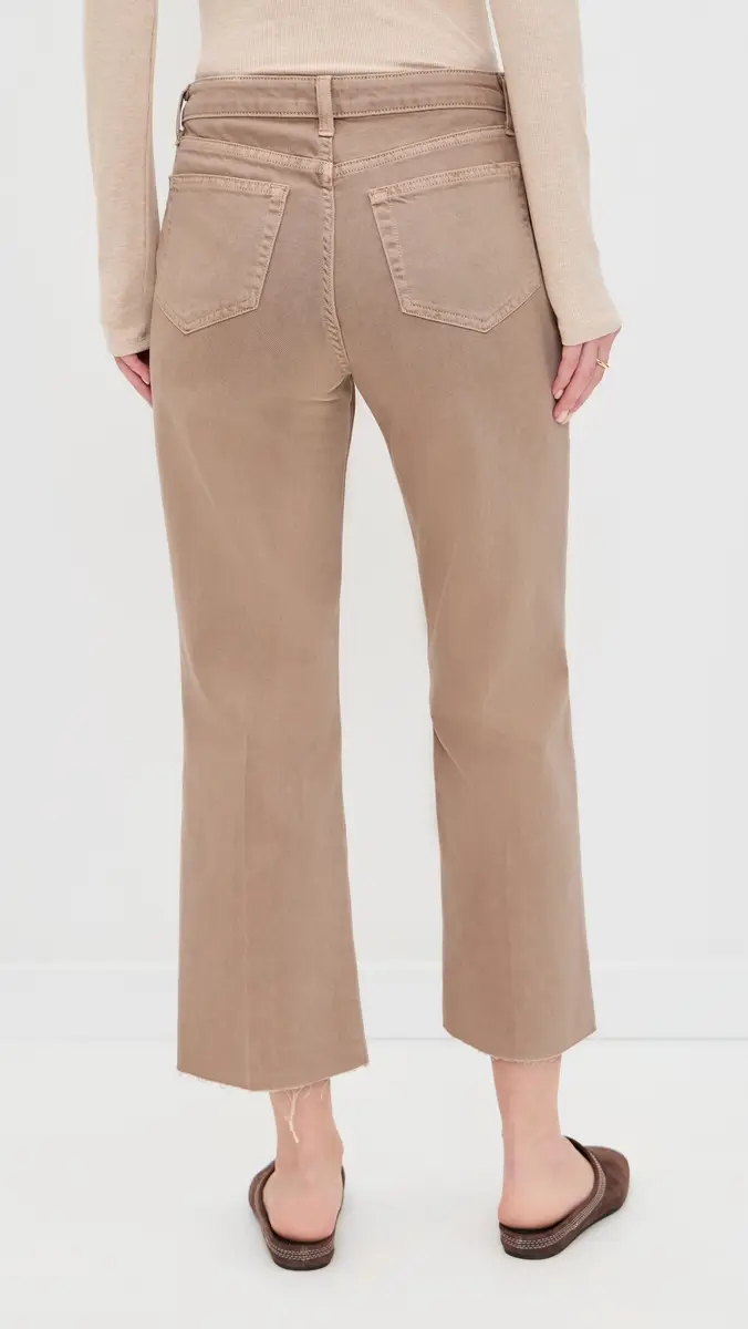 L'Agence Wanda Crop Wide Leg Jeans | Thumbnail 3