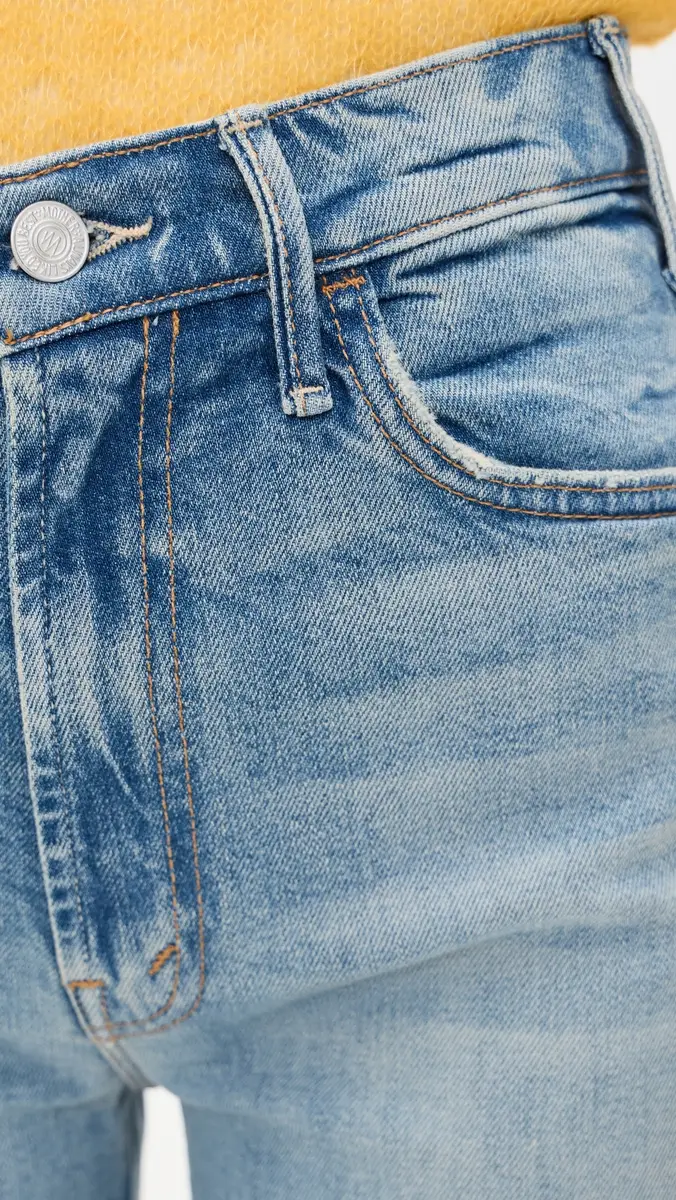 Mother The Hustler Roller Sneak Jeans | Thumbnail 6 Mother The Hustler Roller Sneak Jeans | Thumbnail 6