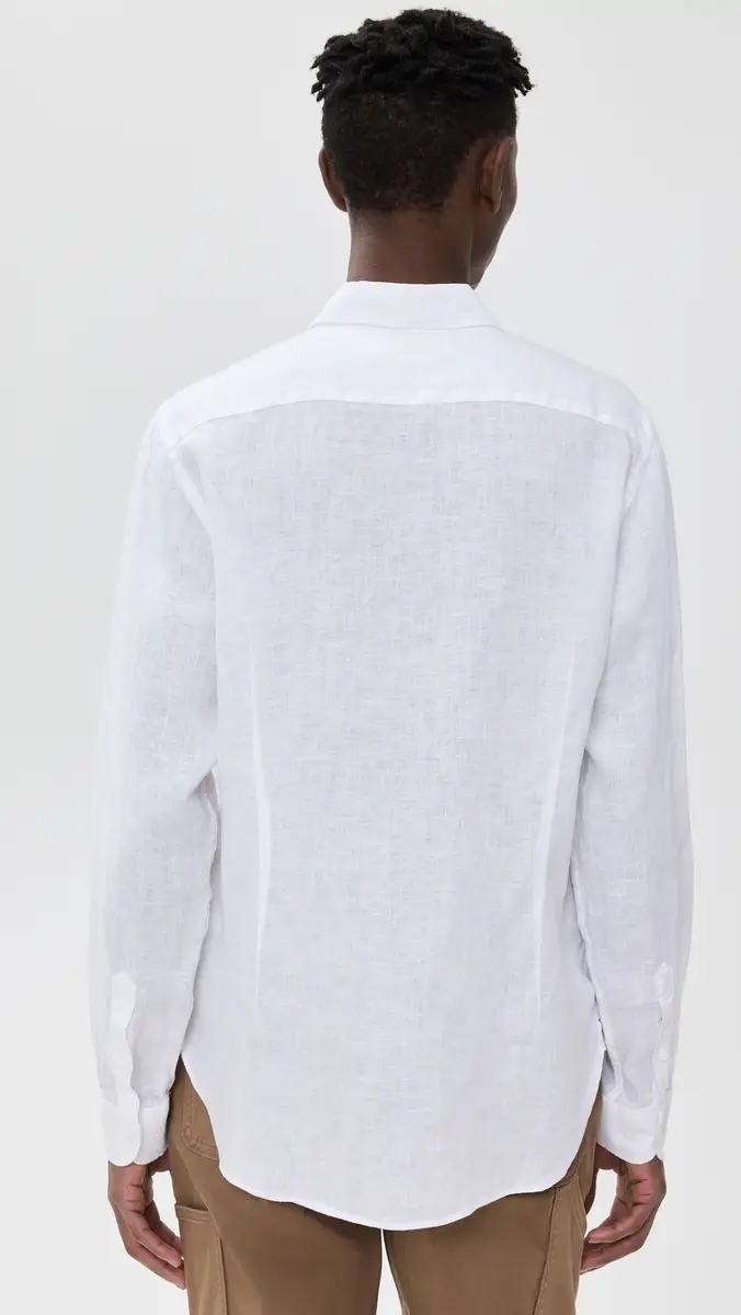 Orlebar Brown Giles Linen Button Down Shirt | Thumbnail 3 Orlebar Brown Giles Linen Button Down Shirt | Thumbnail 3