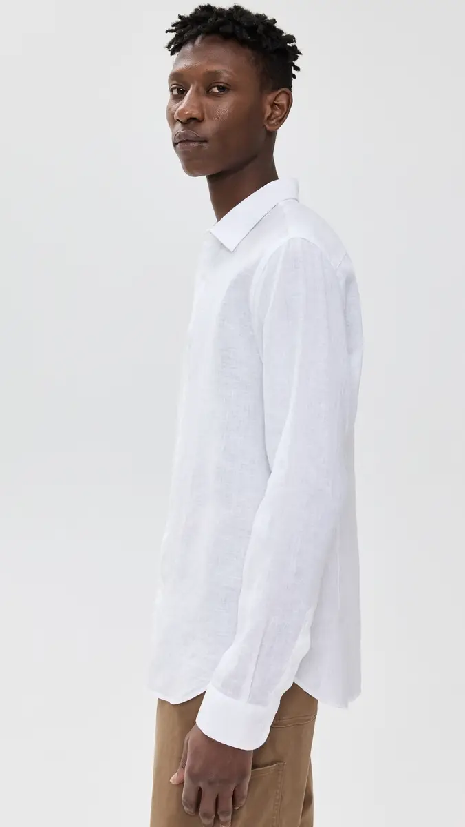 Orlebar Brown Giles Linen Button Down Shirt | Thumbnail 4 Orlebar Brown Giles Linen Button Down Shirt | Thumbnail 4