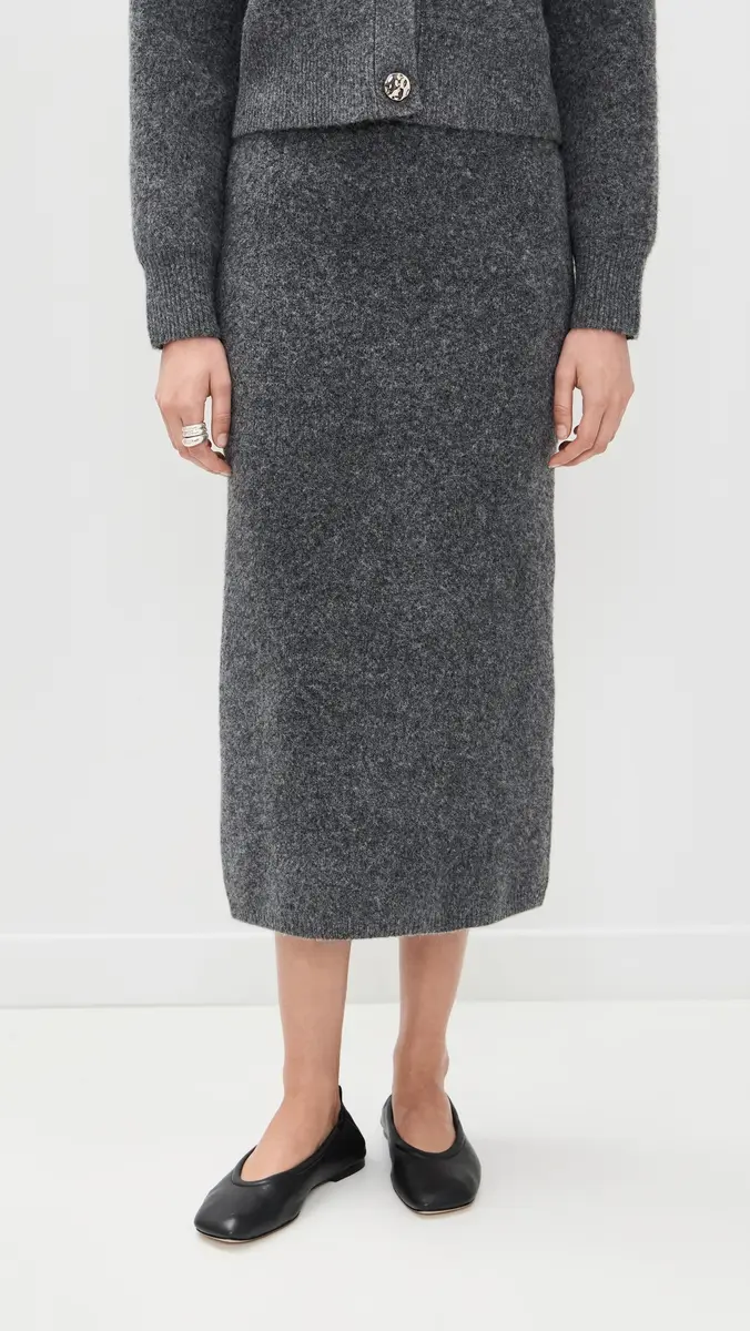 LE BOP Ines Knit Midi Skirt | Thumbnail 2 LE BOP Ines Knit Midi Skirt | Thumbnail 2