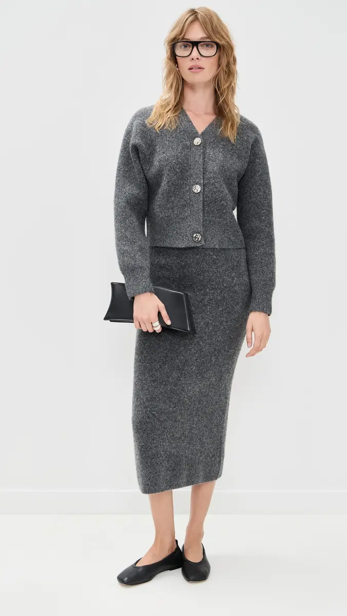 LE BOP Ines Knit Midi Skirt | Thumbnail 5 LE BOP Ines Knit Midi Skirt | Thumbnail 5