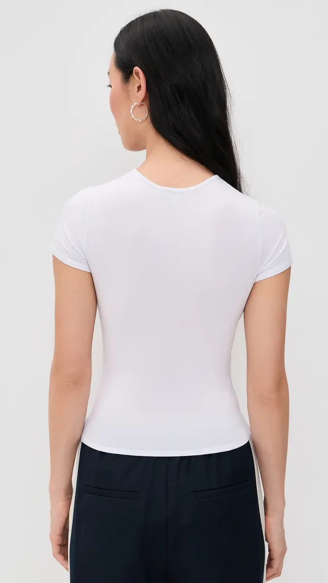 Miaou Mini Heart Tee White Grommet Heart | Thumbnail 3 Miaou Mini Heart Tee White Grommet Heart | Thumbnail 3
