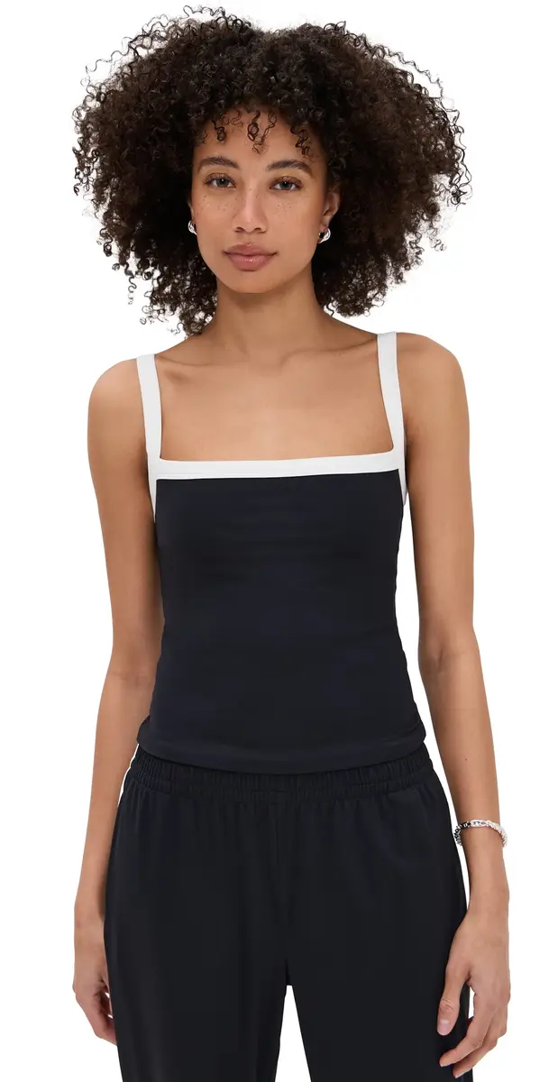 Splits59 Monah Rigor Tank Black/White | Image 1 Splits59 Monah Rigor Tank Black/White | Image 1