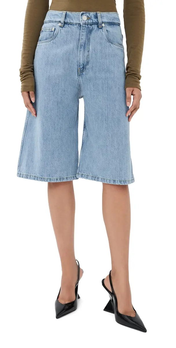 Coperni Bermuda Denim horts Blue Light | Image 1 Coperni Bermuda Denim horts Blue Light | Image 1