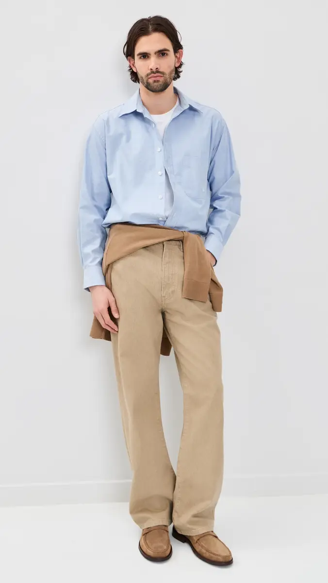 Aaron Levine Logo Oxford Shirt | Thumbnail 5 Aaron Levine Logo Oxford Shirt | Thumbnail 5
