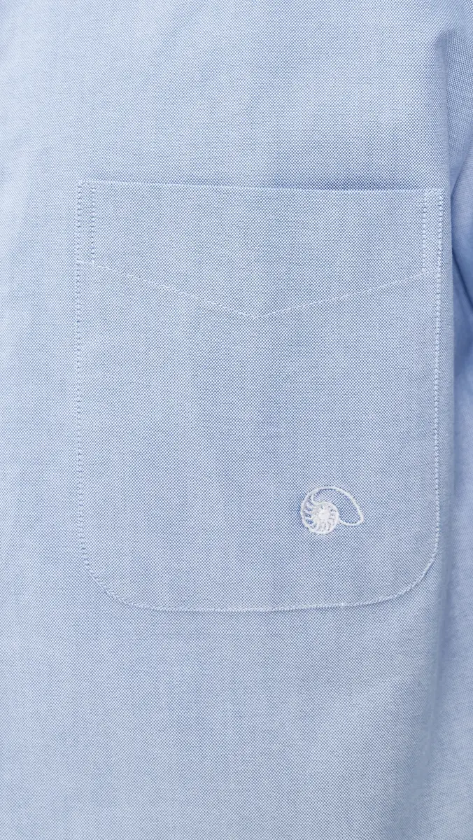 Aaron Levine Logo Oxford Shirt | Thumbnail 6 Aaron Levine Logo Oxford Shirt | Thumbnail 6