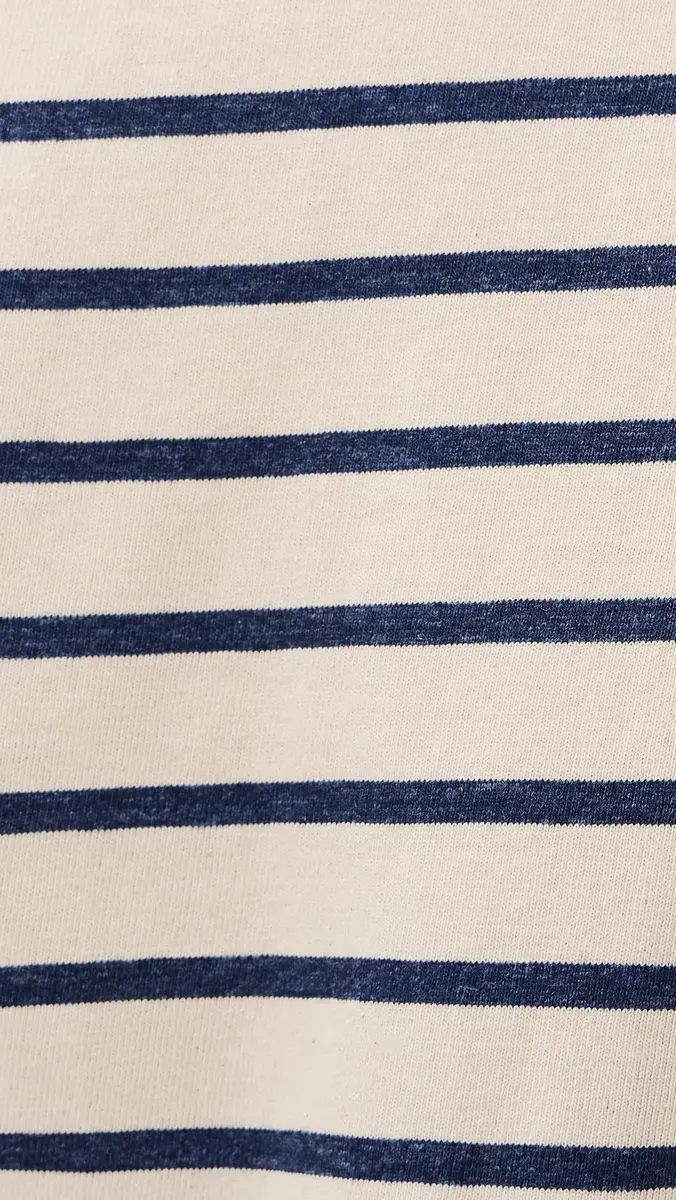 Alex Mill Standard Tee In Pablo Stripe Ivory/Navy | Thumbnail 6 Alex Mill Standard Tee In Pablo Stripe Ivory/Navy | Thumbnail 6