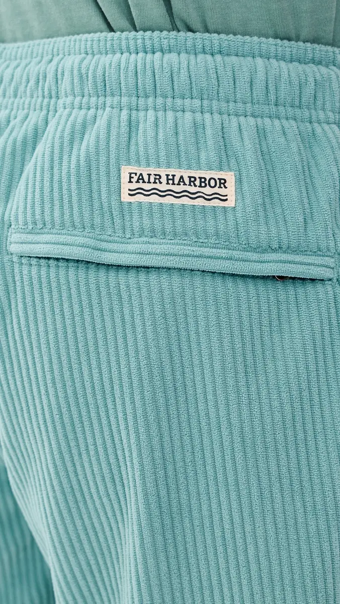 Fair Harbor The Wilder Stretch Corduroy Shorts 7 Bay Blue | Thumbnail 6