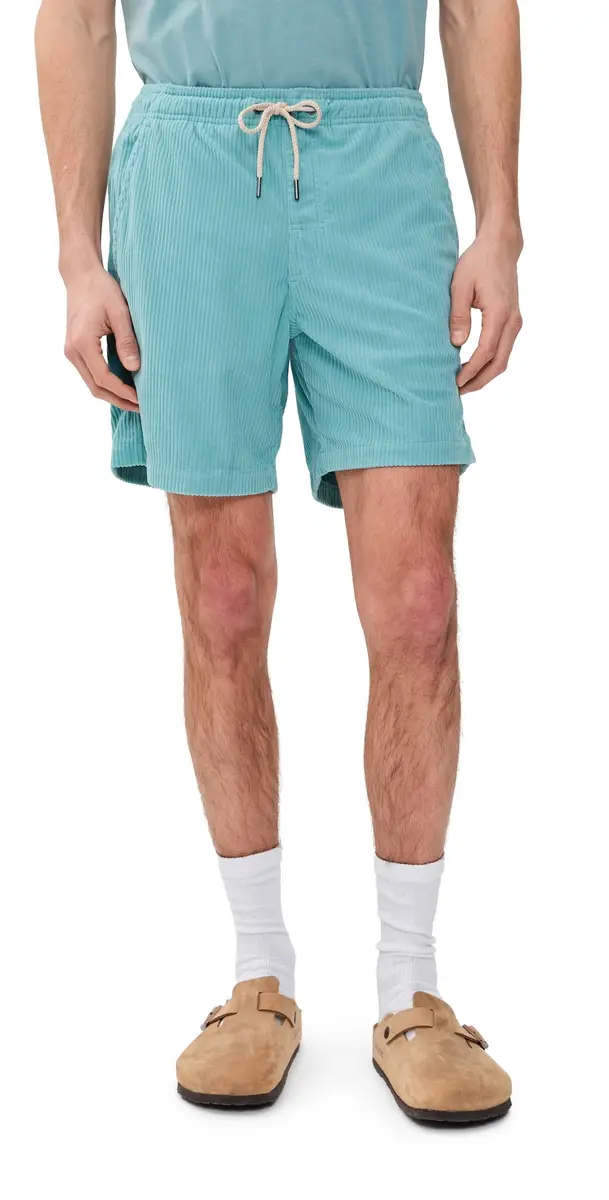 Fair Harbor The Wilder tretch Corduroy horts 7 Bay Blue | Image 1 Fair Harbor The Wilder tretch Corduroy horts 7 Bay Blue | Image 1