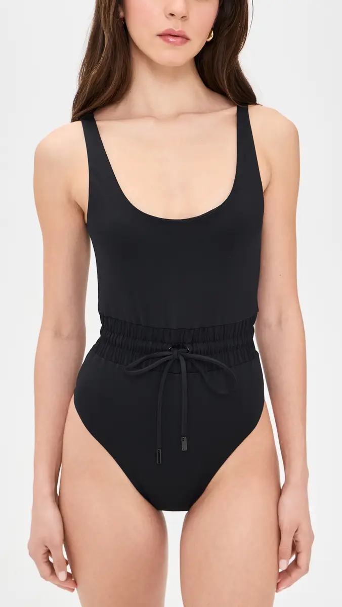 Good American Waist Framer One Piece Black001 | Thumbnail 2