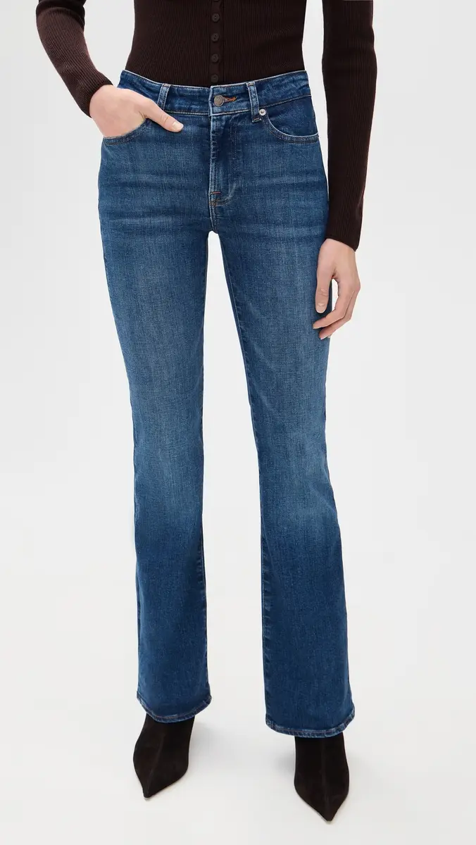 7 For All Mankind The Leggy Bootcut Jeans Moonwater | Thumbnail 2 7 For All Mankind The Leggy Bootcut Jeans Moonwater | Thumbnail 2