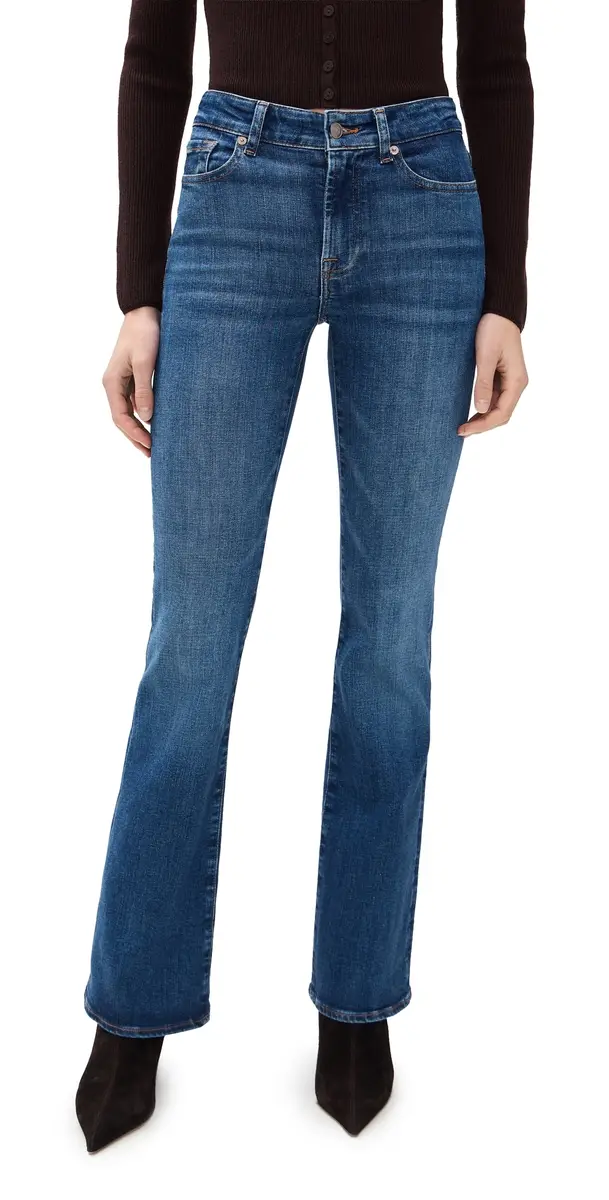 7 For All Mankind The Leggy Bootcut Jeans Moonwater | Image 1 7 For All Mankind The Leggy Bootcut Jeans Moonwater | Image 1