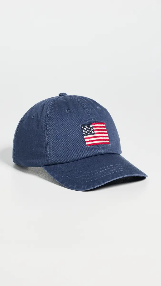 Polo Ralph Lauren USA Flag Sport Cap Light Navy One Size | Thumbnail 2 Polo Ralph Lauren USA Flag Sport Cap Light Navy One Size | Thumbnail 2