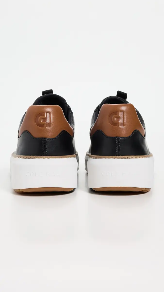 Cole Haan Grandpro Topspin Golf Shoes Black/Pecan/Optic White | Thumbnail 3 Cole Haan Grandpro Topspin Golf Shoes Black/Pecan/Optic White | Thumbnail 3