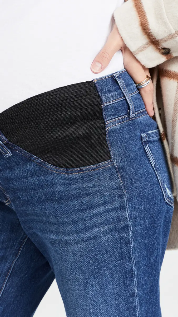 PAIGE Noella Straight Maternity Jeans Roam | Thumbnail 5 PAIGE Noella Straight Maternity Jeans Roam | Thumbnail 5